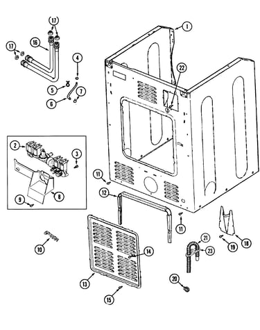 Cabinet-rear