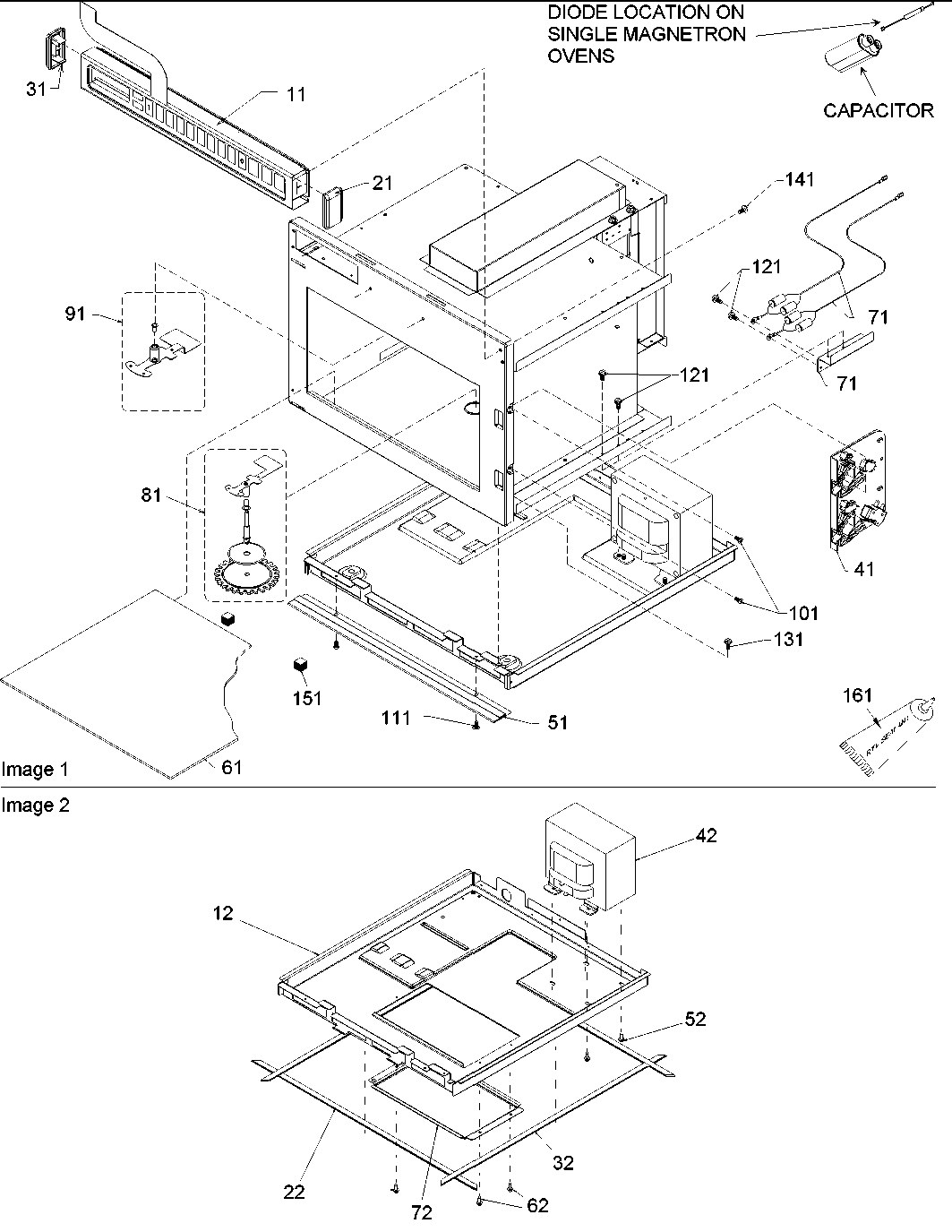 Controls & basepan assy