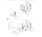 Amana HDC514A-P1325214M chassis assy diagram