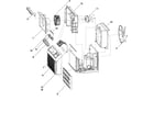 Amana AAC051STA0 chassis assy diagram