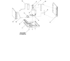 Amana AAC051STA0 chassis assembly diagram