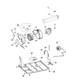 Base, motor & blower