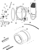 Cylinder, heater & bulkhead