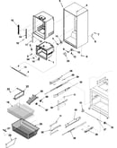 Interior cabinet & freezer shelving