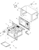 Antenna, tray, outer case,