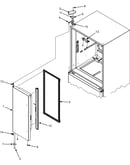 Left refrigerator door