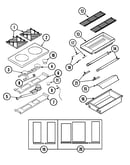 Top assembly/gas controls