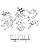 Top assembly/gas controls