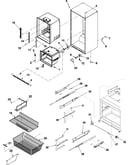 Interior cabinet & freezer shelving