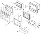 Samsung RESF5330DT door/drawer (stl) diagram