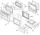 Samsung RGSF5330DT/XAA door/drawer (stl) diagram