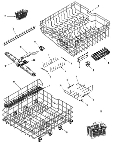 Rail & rack assembly