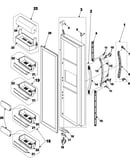 Refrigerator door