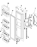 Refrigerator door