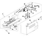 Samsung RS2533SW/XAA enclosure assembly diagram