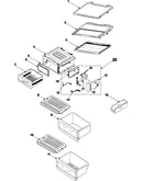 Refrigerator shelves