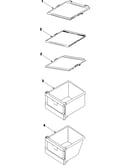 Freezer shelves