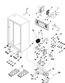 Machine compartment & cabinet back