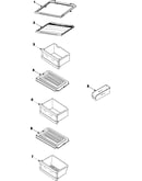Refrigerator shelves