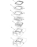 Refrigerator shelves