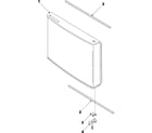Samsung RB2055BB/XAA freezer door diagram