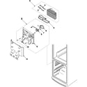 Samsung RB1855SW/XAA freezer compartment diagram