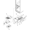 Samsung RB1855SW/XAA ice maker diagram