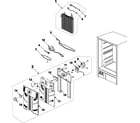 Samsung RB2155BB/XAA refrigerator compartment diagram