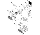 Samsung AW0893P chassis assembly diagram