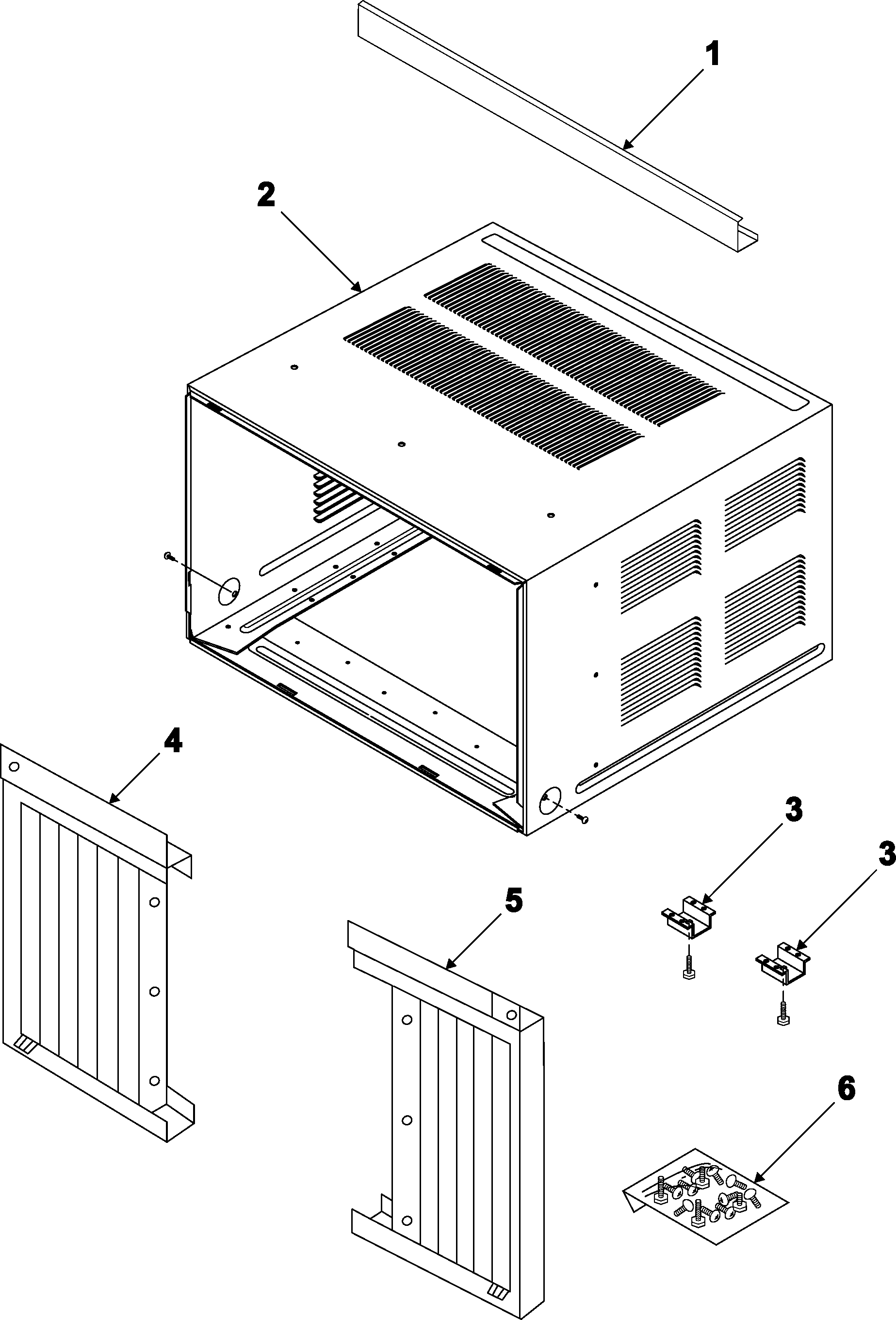 Outer case assembly