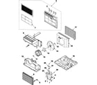 Samsung AW0691L chassis assembly diagram