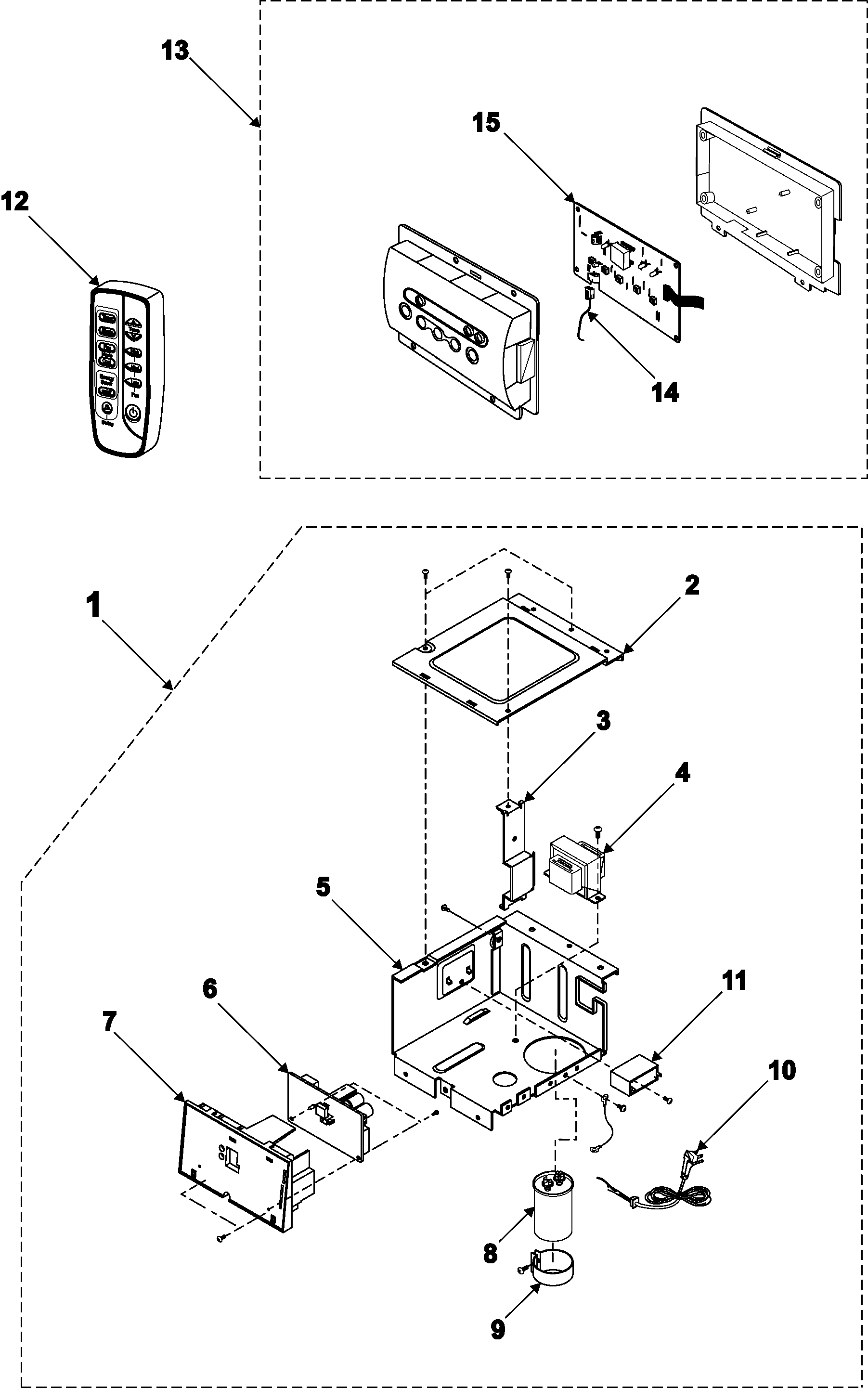 Control assembly