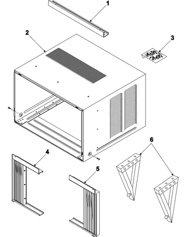 Outer case assembly