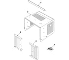 Samsung AW0601M outer case assembly diagram