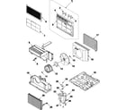 Samsung AW0801M chassis assembly diagram