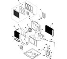 Samsung AW2402M chassis assembly diagram