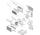 Samsung AW0505B chassis assembly diagram