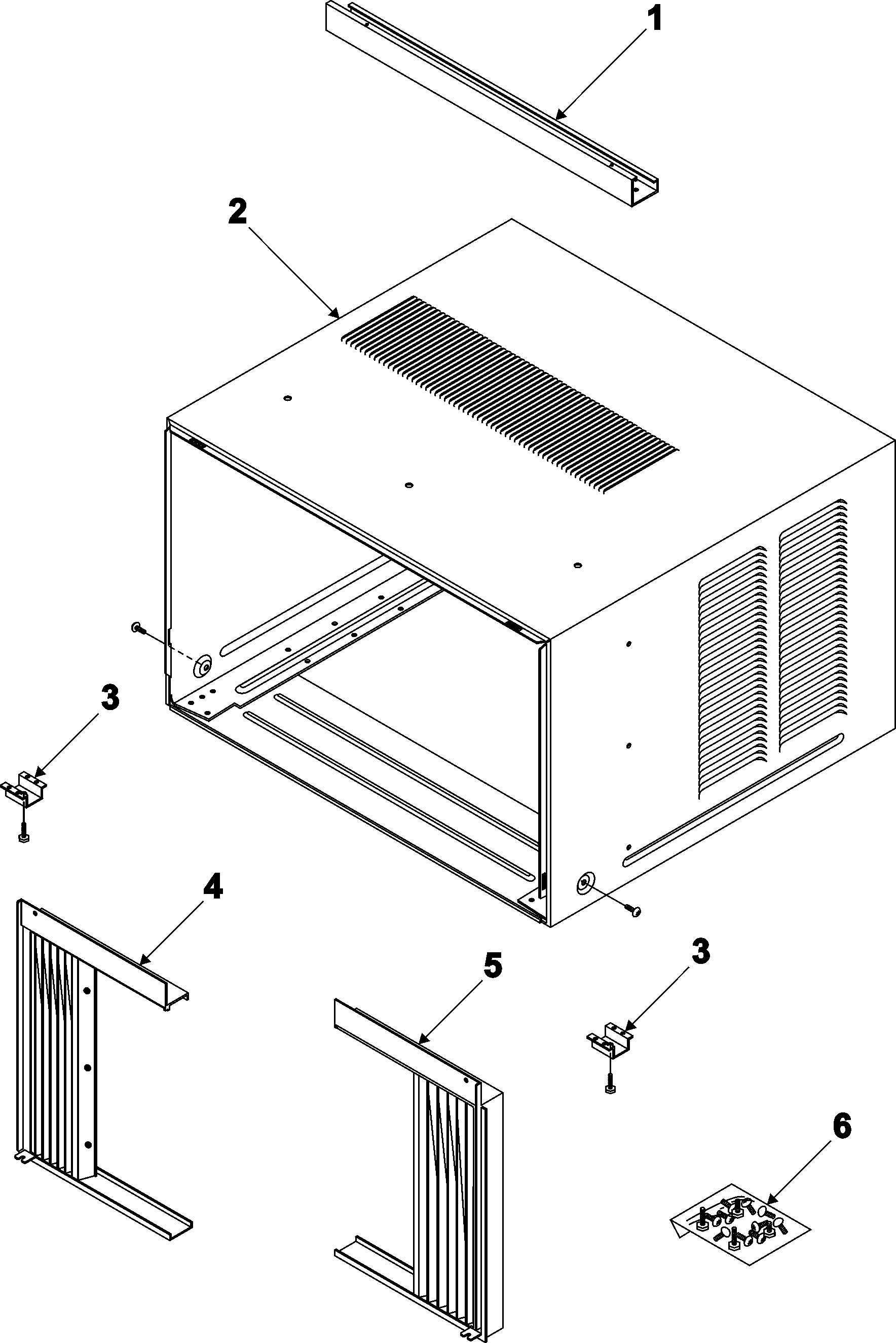 Outer case assembly