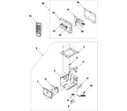 Samsung AW0801B control assembly diagram