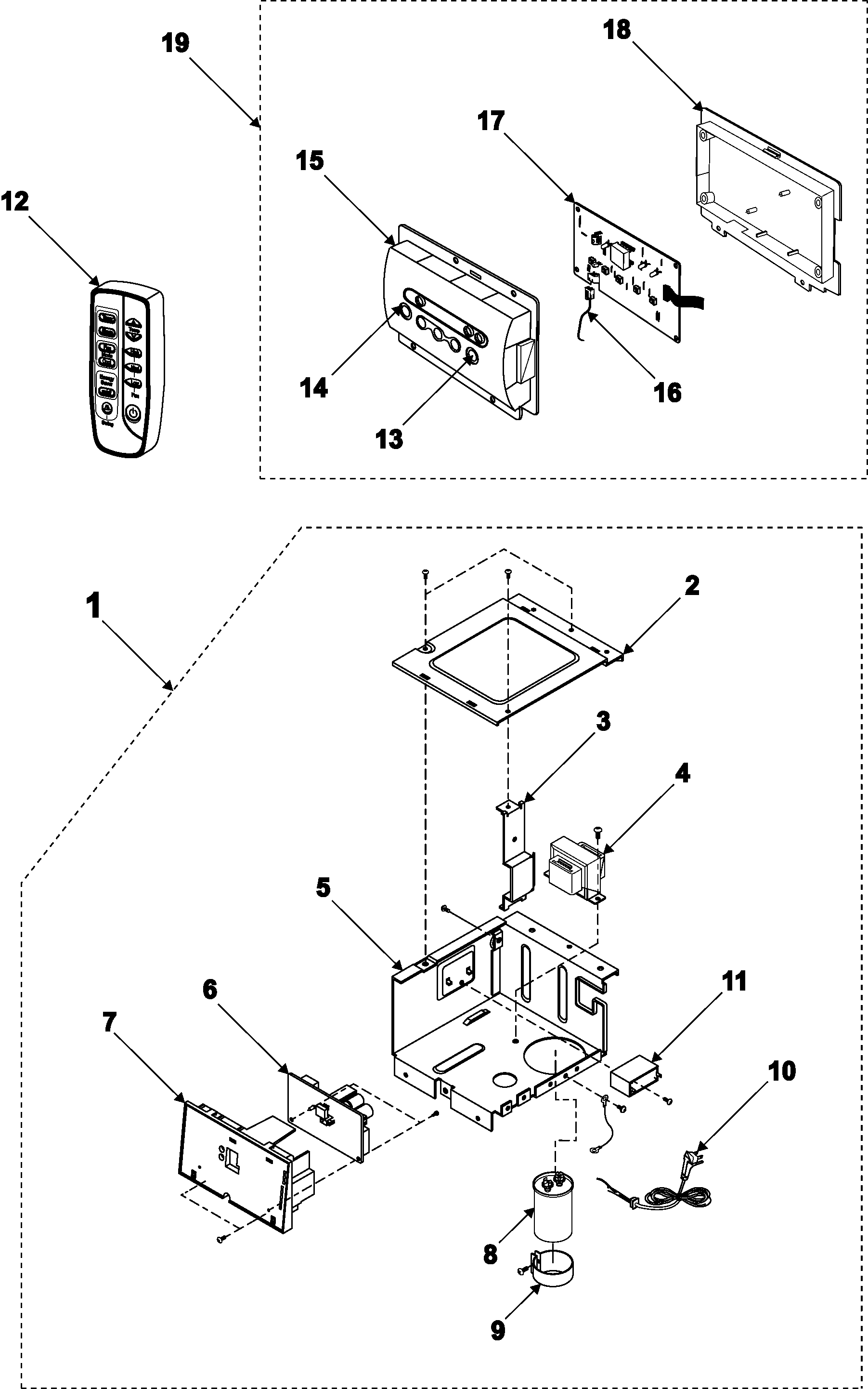 Control assembly