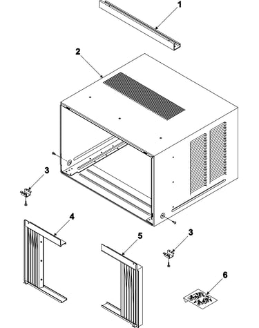 Outer case assembly