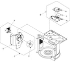 Samsung MD800SC/XAA blower motor diagram