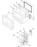 Control panel/door assembly