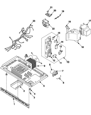Internal control/latch asy/base