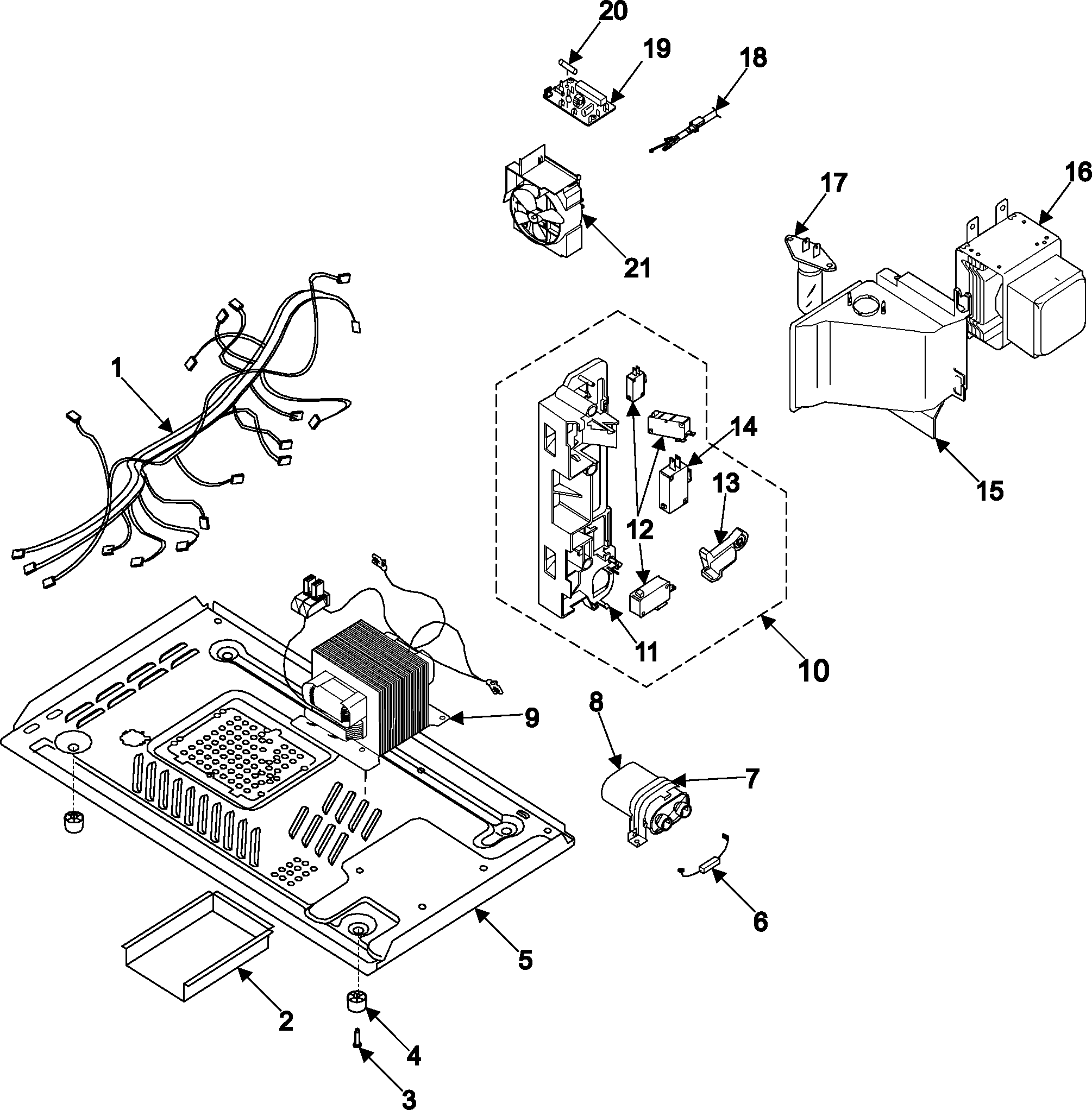 INTERNAL CONTROL/LATCH ASY/BASE