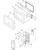 Control panel/door assembly