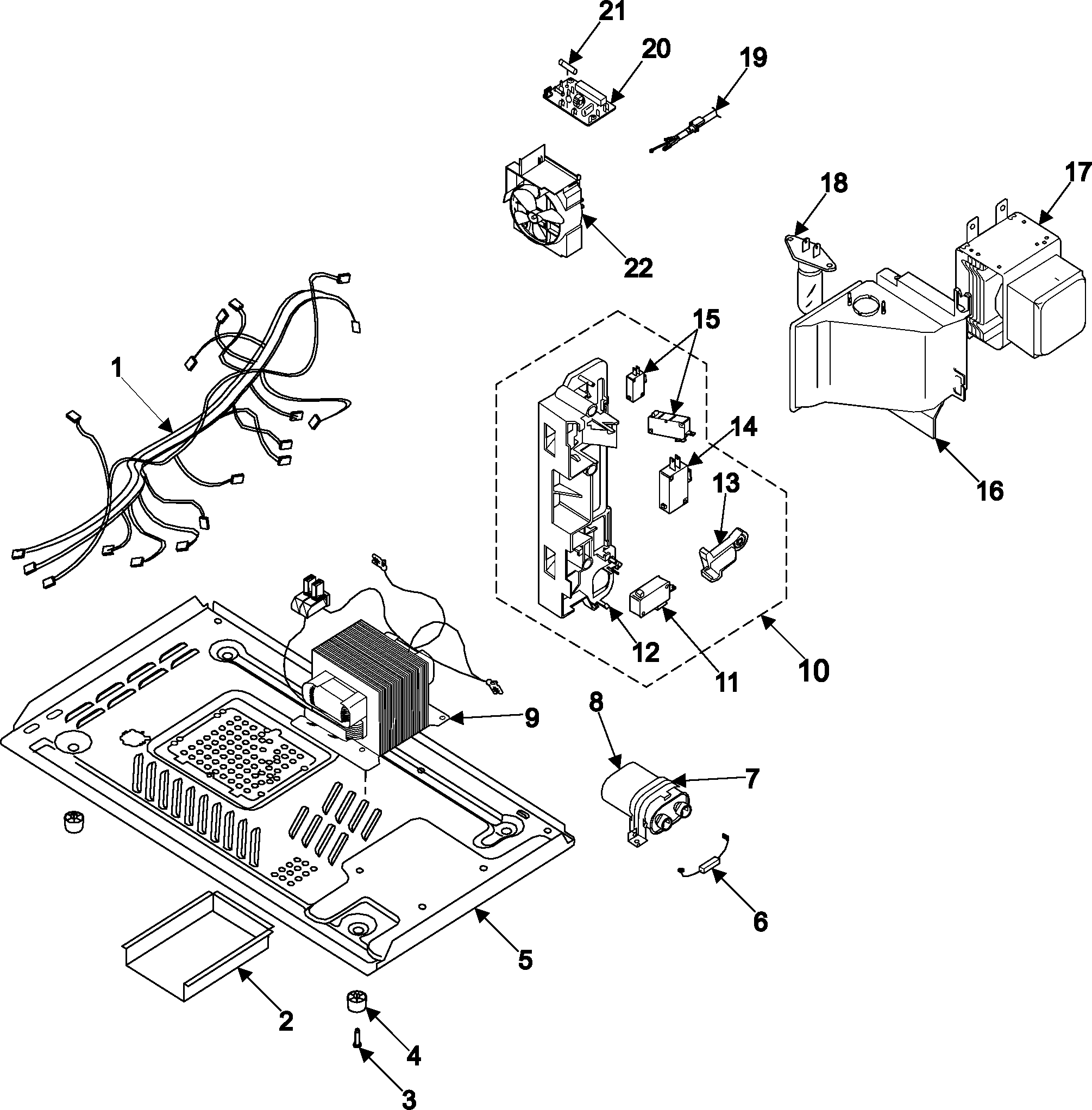 INTERNAL CONTROL/LATCH ASY/BASE