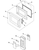 Control panel/door assembly