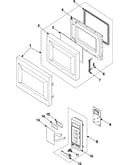 Control panel/door assembly
