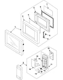 Control panel/door assembly